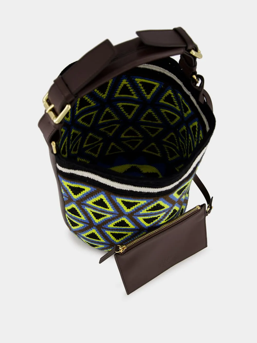 Midi Triangle Cylinder Bag