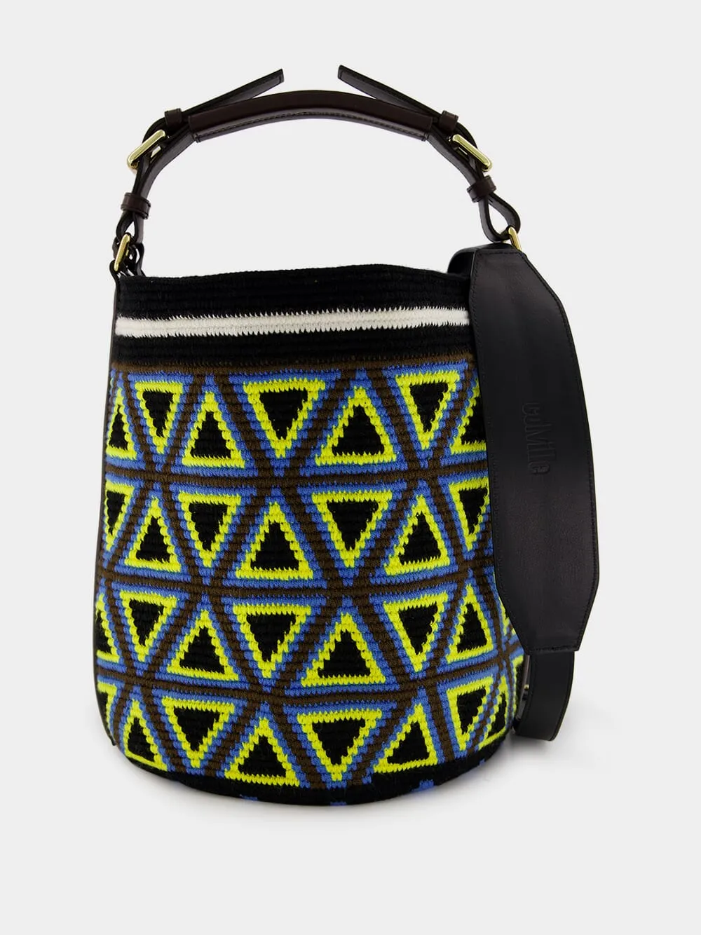 Midi Triangle Cylinder Bag