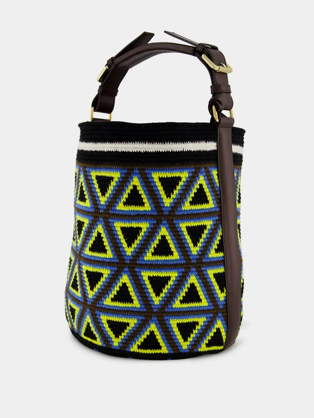 Midi Triangle Cylinder Bag