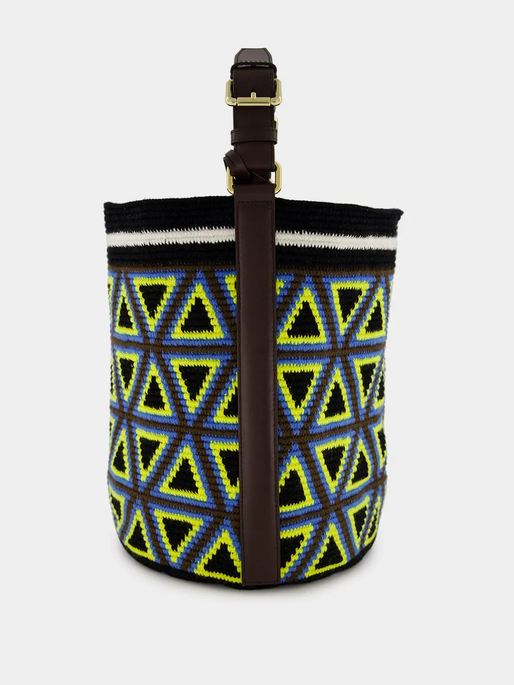 Midi Triangle Cylinder Bag