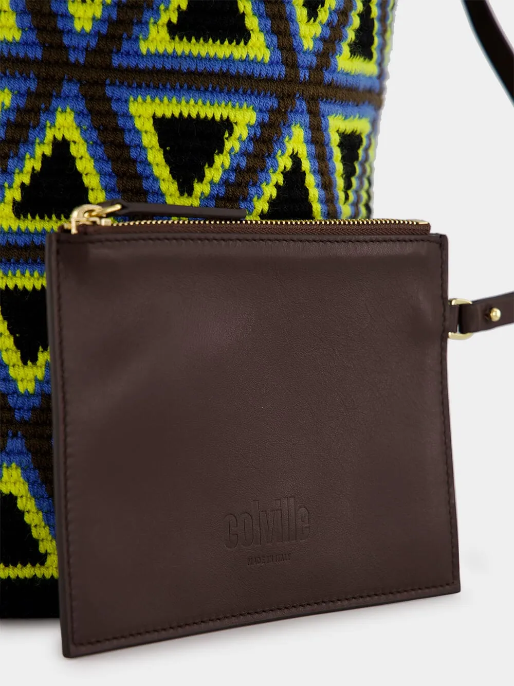 Midi Triangle Cylinder Bag