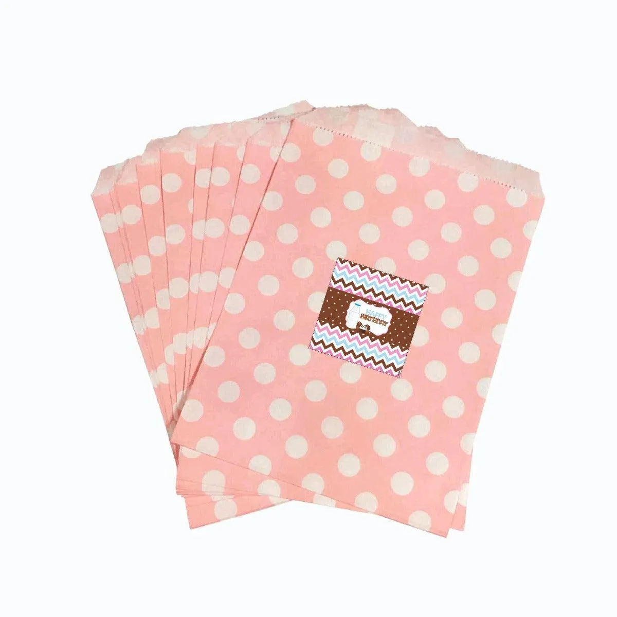 Milk and Cookies Candy Bag
