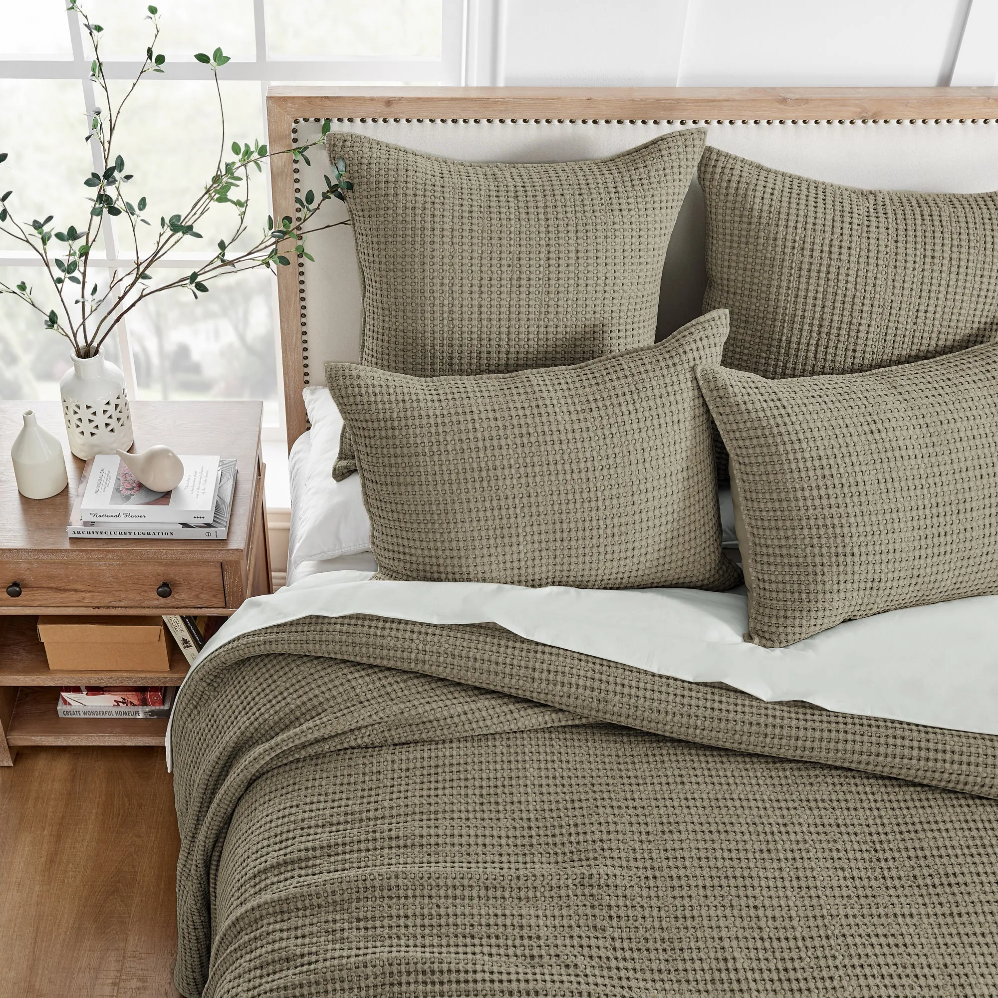 Mills Waffle Standard Sham