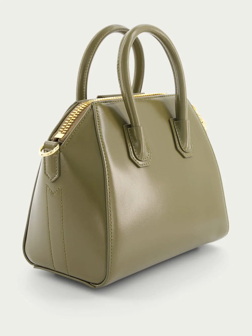 Mini Antigona Bag in Box leather