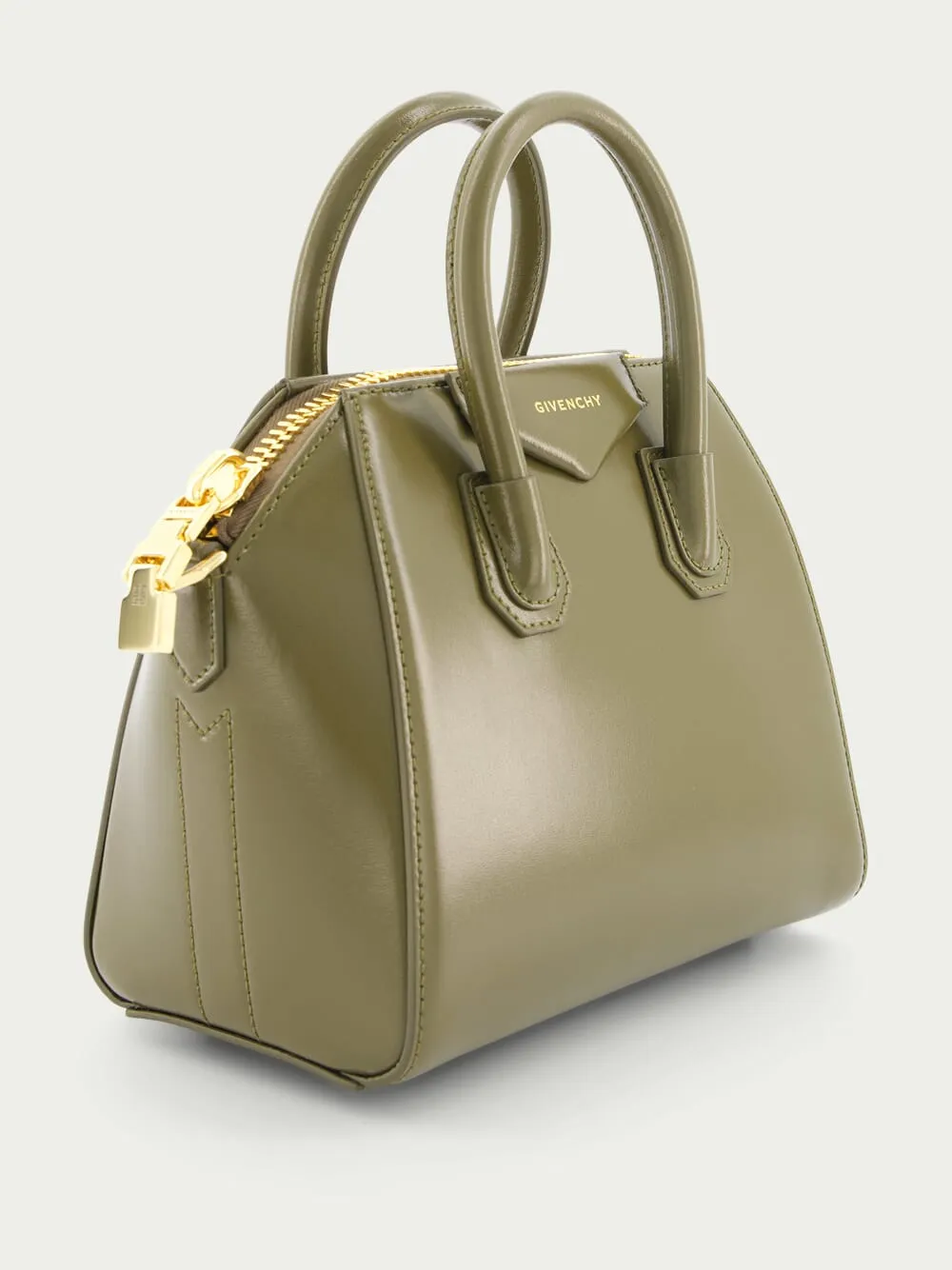 Mini Antigona Bag in Box leather