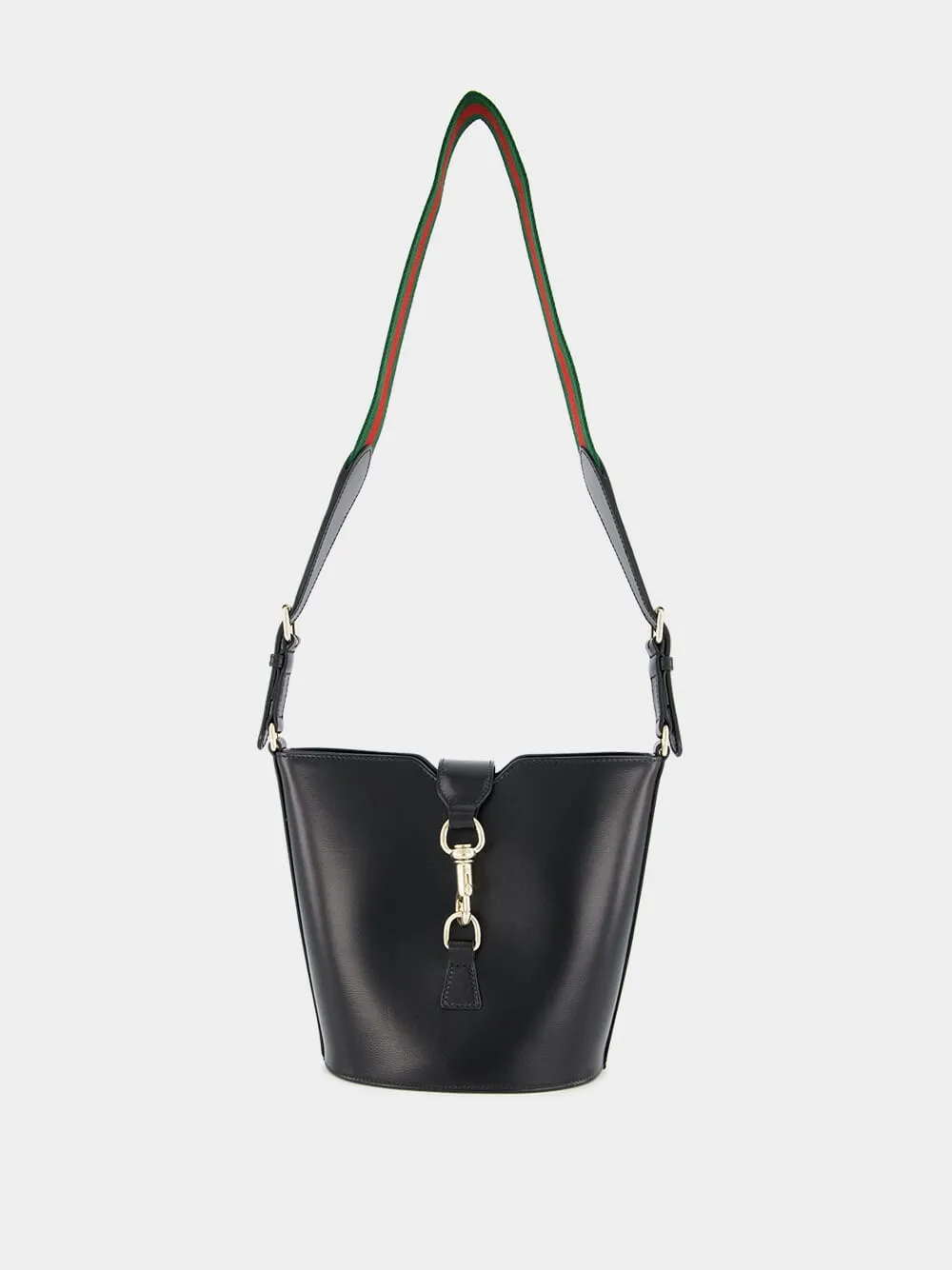 Mini Bucket Black Shoulder Bag