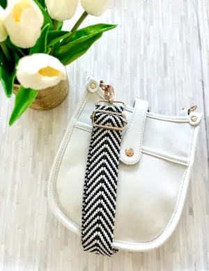Mini Crossbody Bag - White