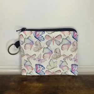 Mini Pouch - Butterfly Watercolor