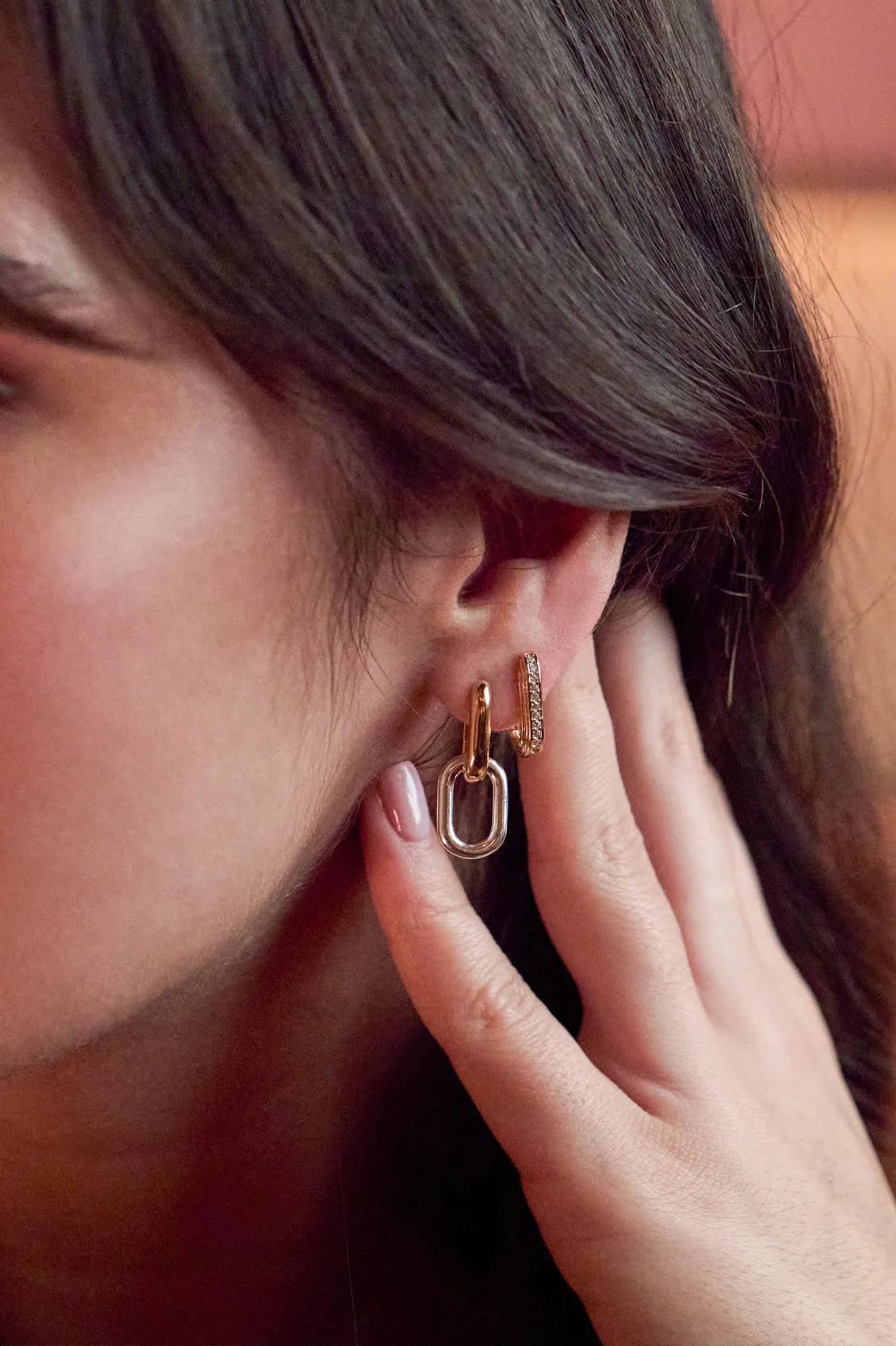 Mixed Link Hoops