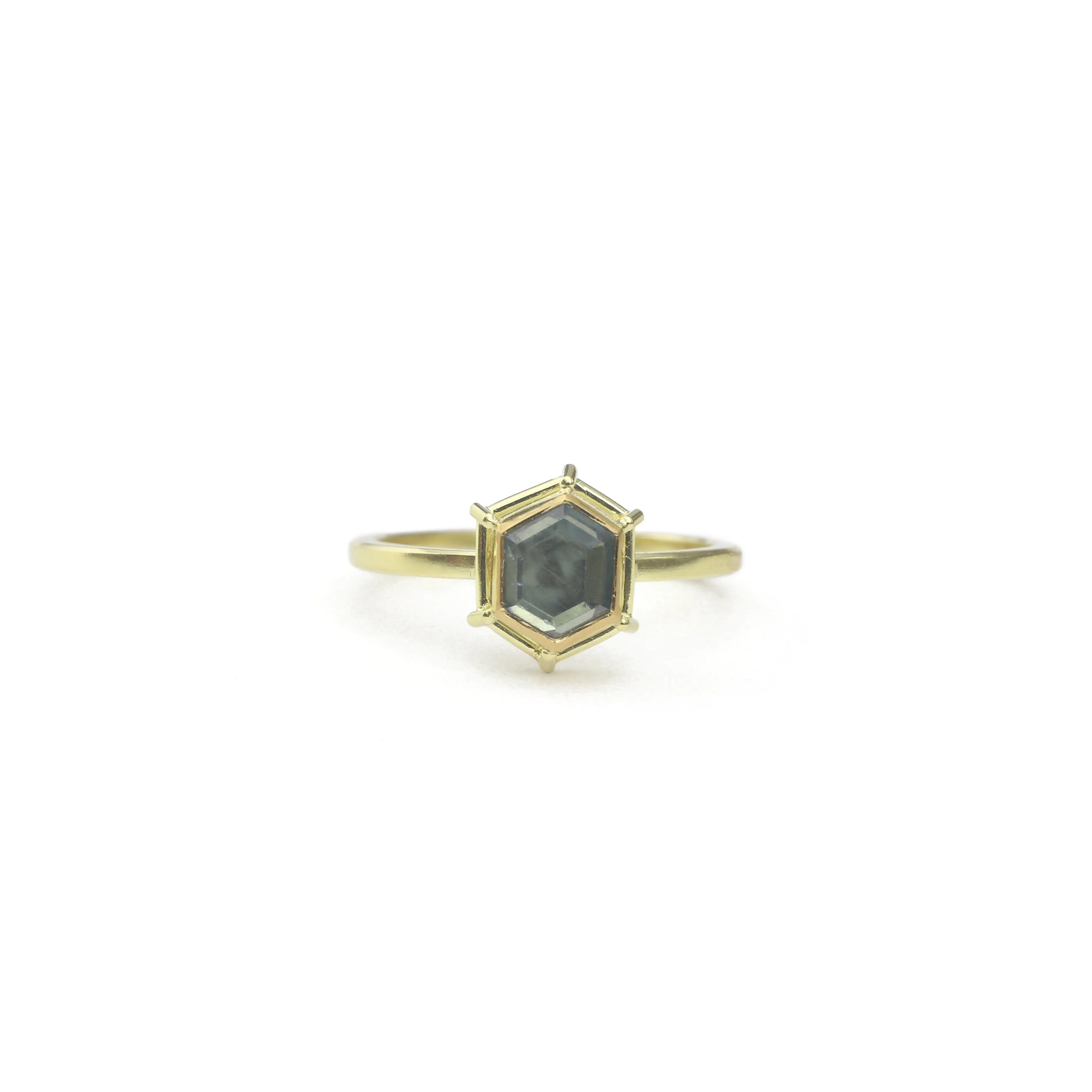 Montana Sapphire Solitaire