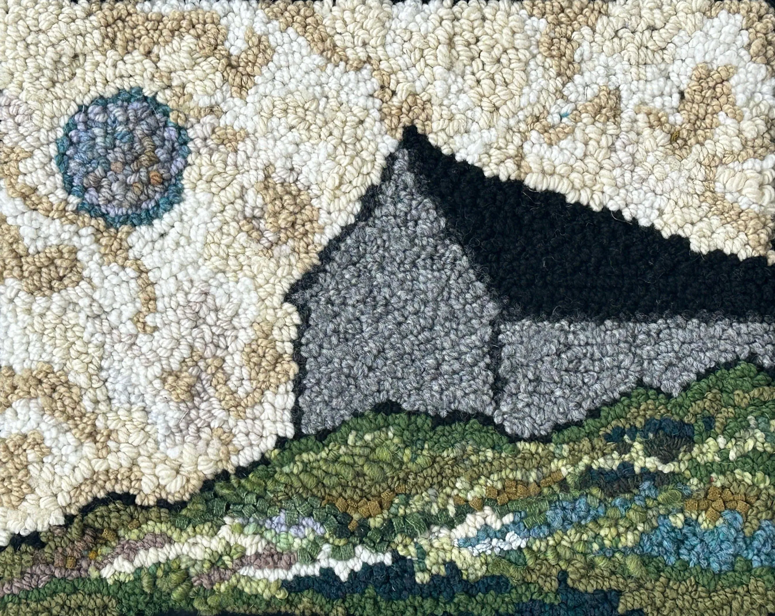 Moon over the Barn 11" x 14" Kit