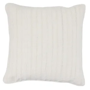 Morris Linen White 22" Pillow, Set of 2