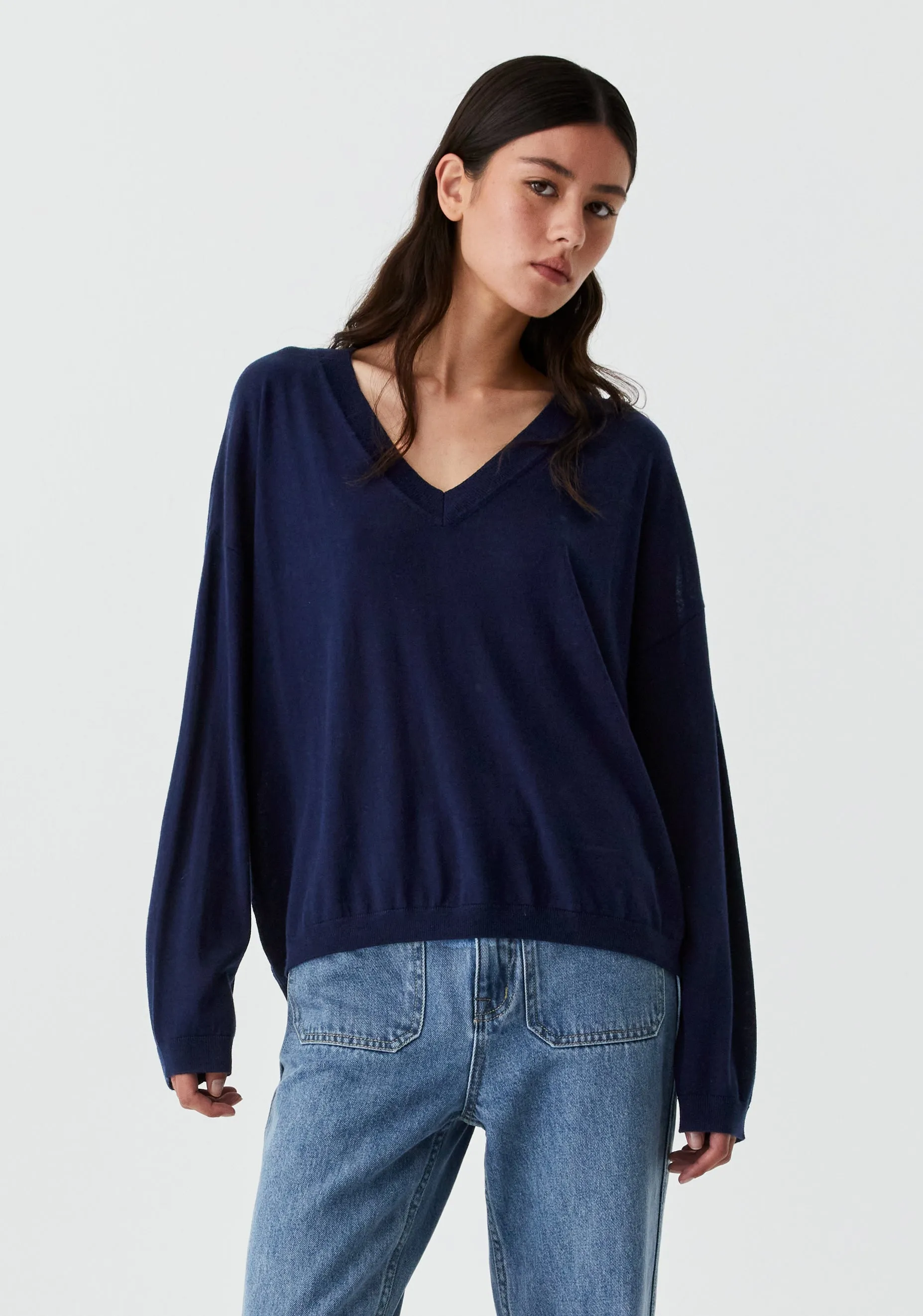 Morrison Skye Knit Pullover - Navy