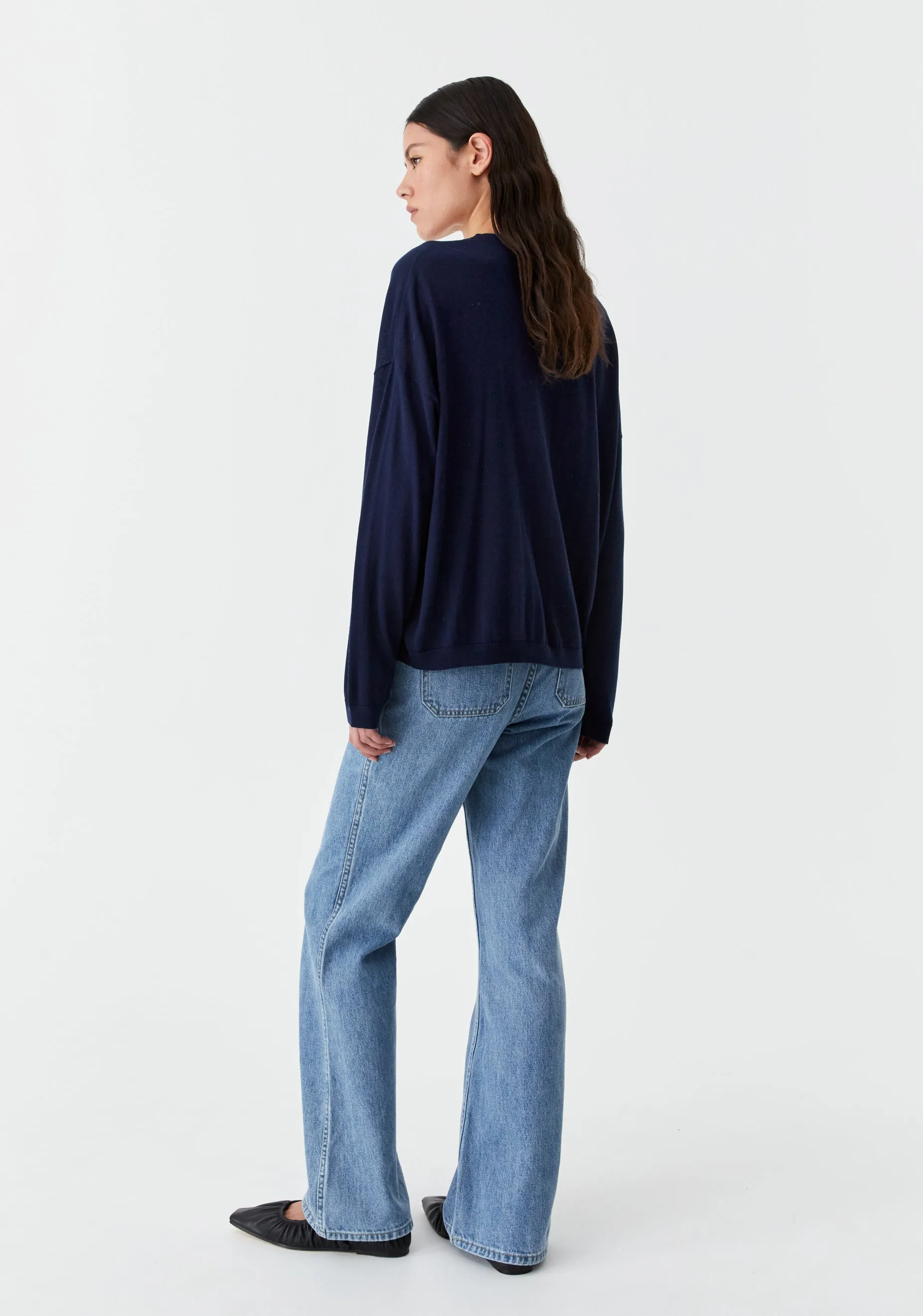 Morrison Skye Knit Pullover - Navy