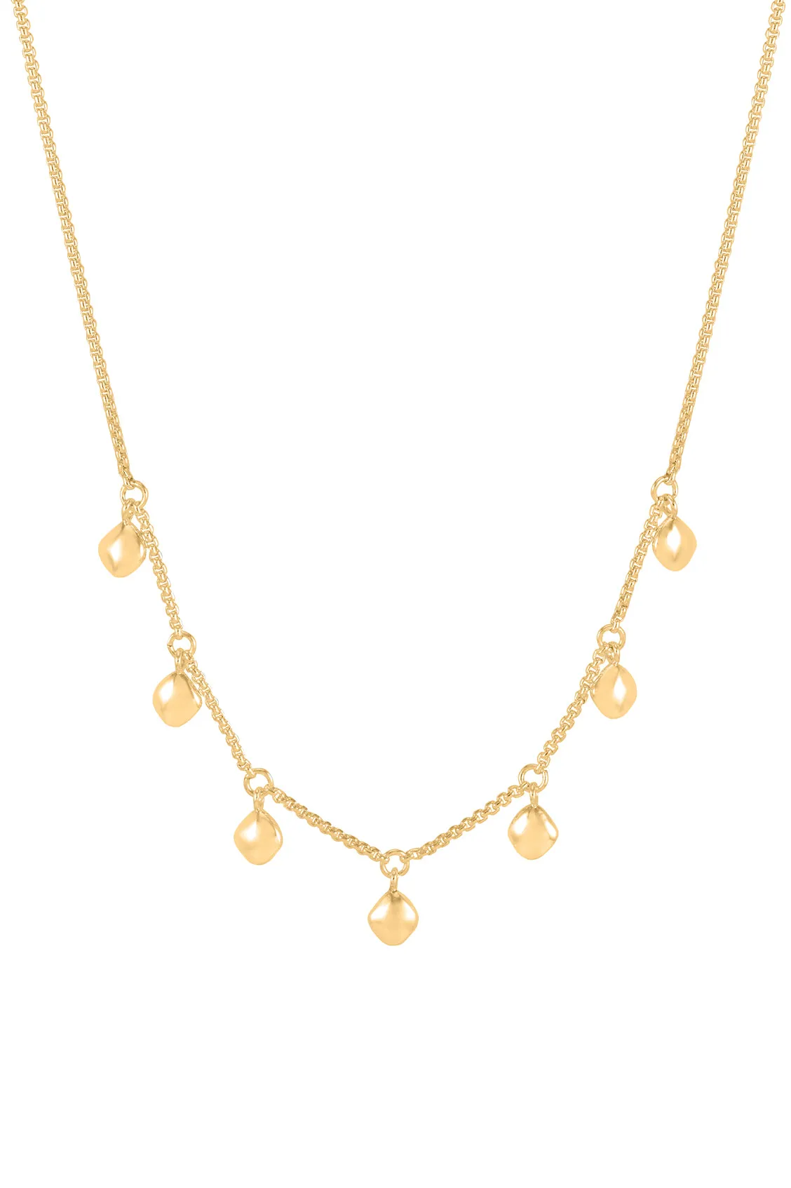 Multi Pebble Necklace