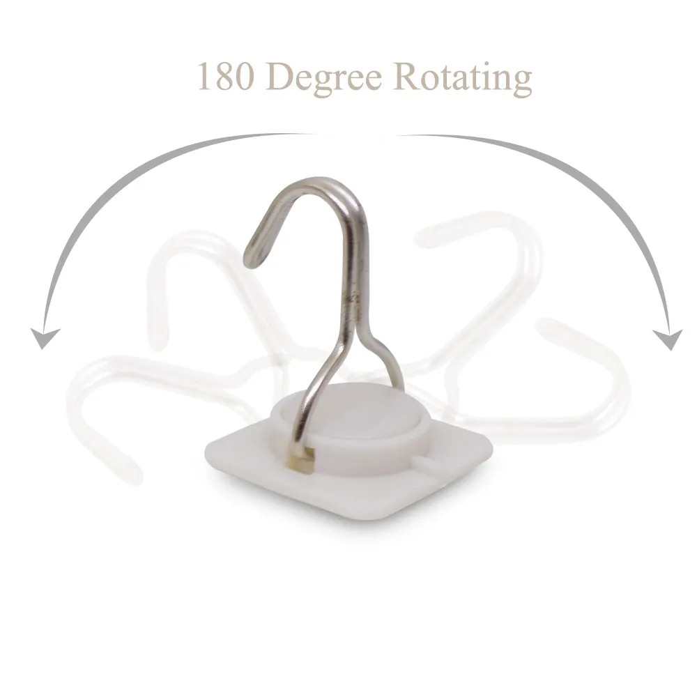 Multipurpose Strong Small Stainless Steel Adhesive Wall Hooks