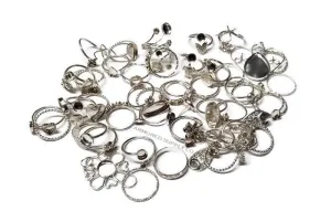 MYSTERY GRAB BAG Silver Ring Setting - Mix of Settings