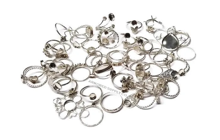 MYSTERY GRAB BAG Silver Ring Setting - Mix of Settings