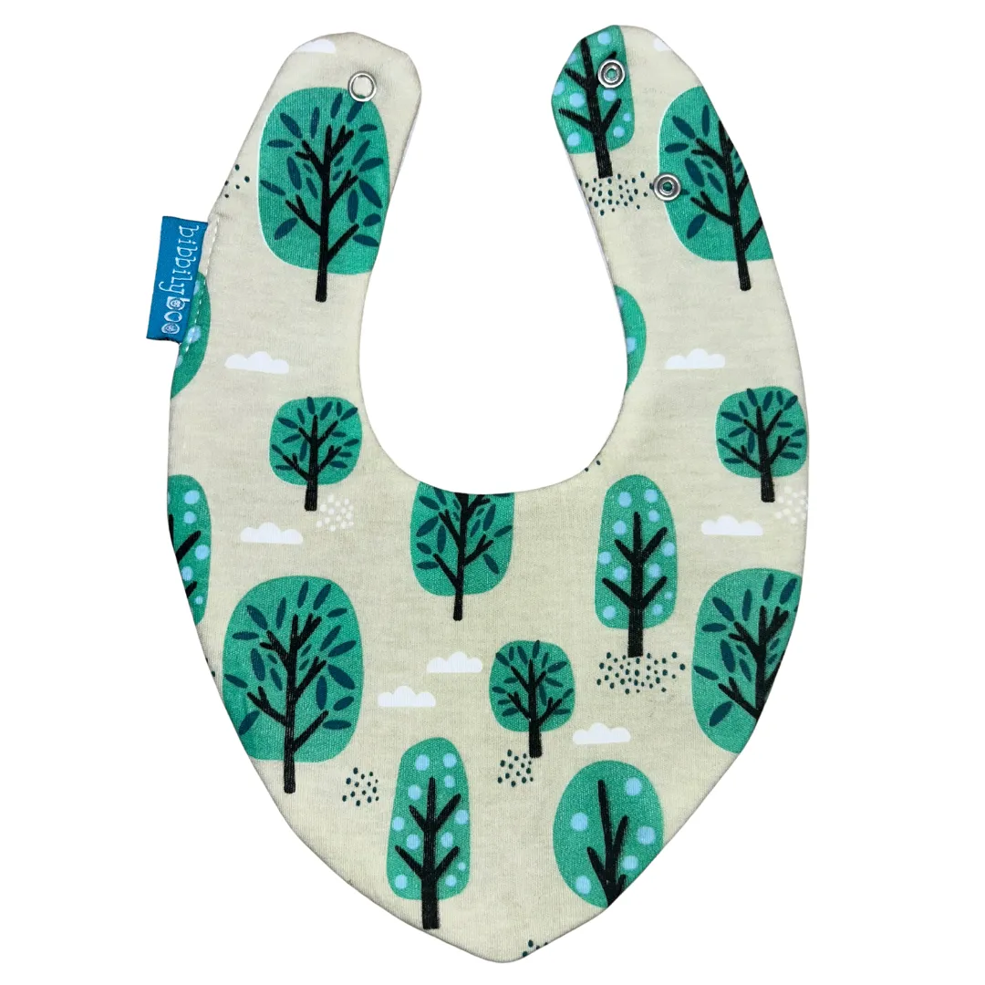 Nature Bundle of 3 Waterproof Dribble Bibs