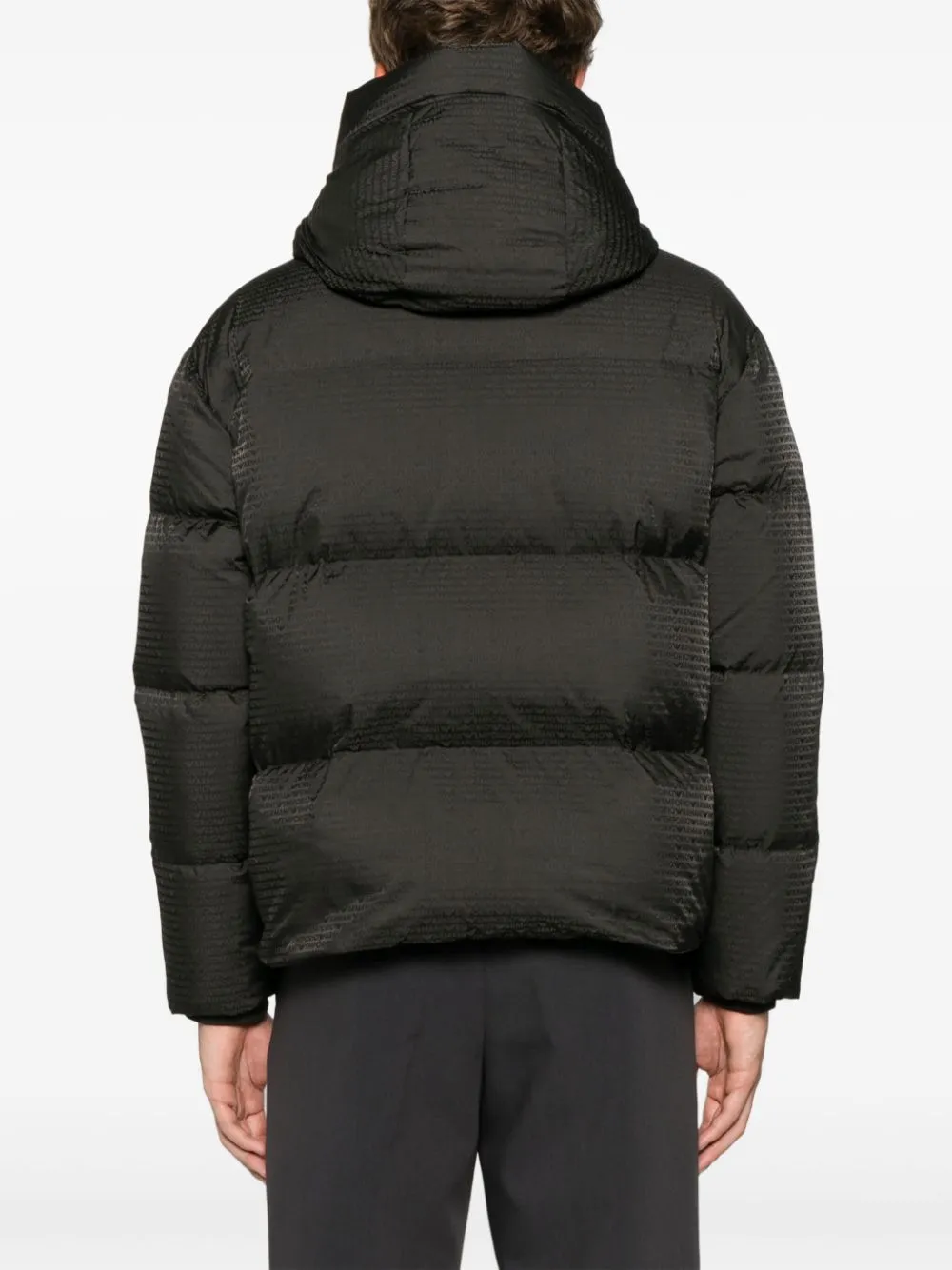Nylon down jacket