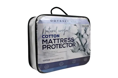 Odyysey Living Cotton Quilted Mattress & Pillow Protector