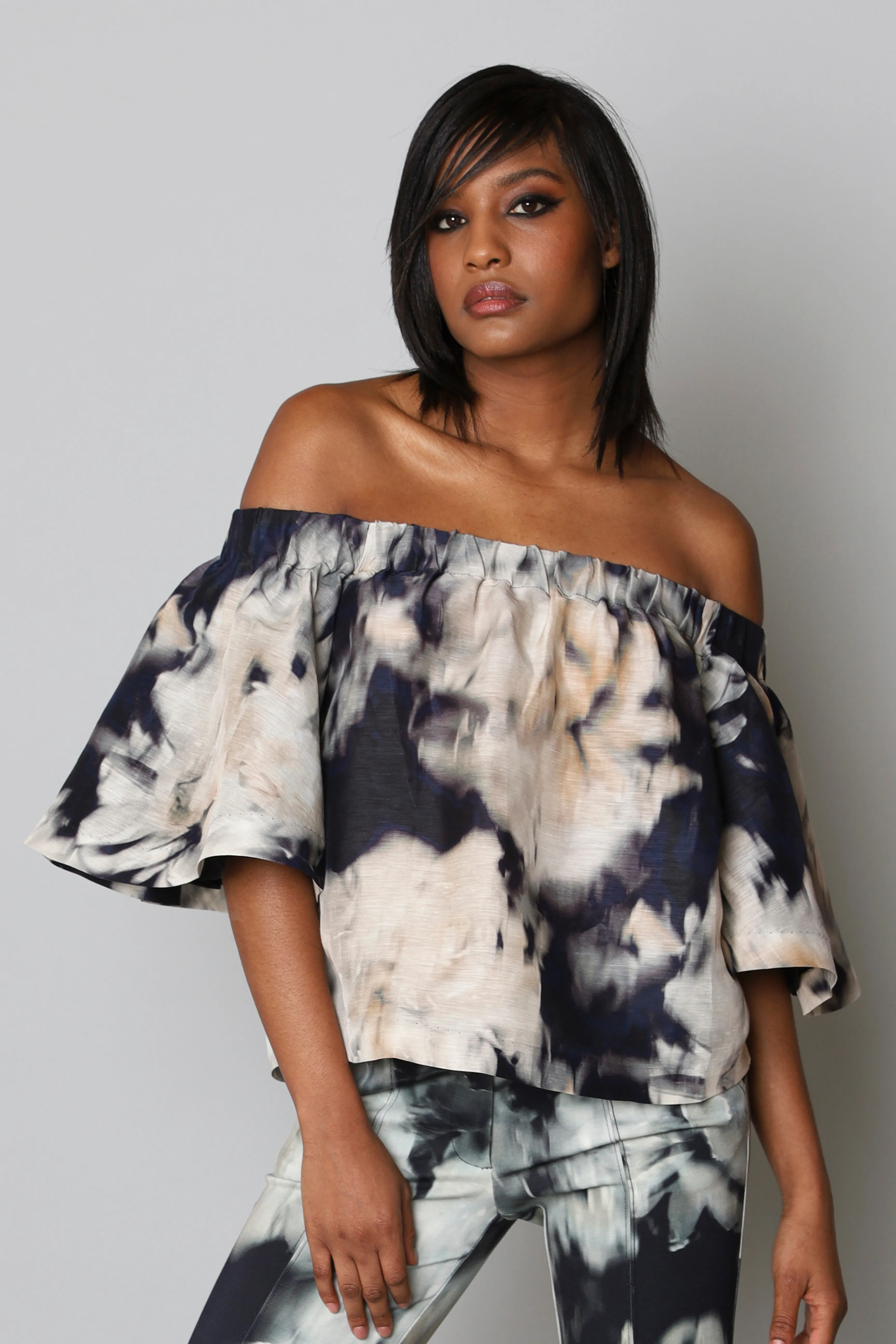 Off-Shoulder Blouse