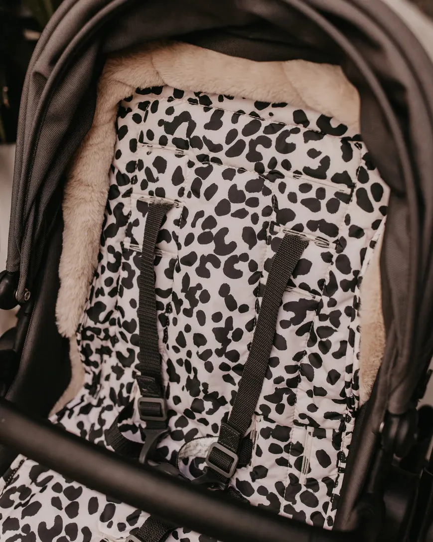 OiOi Fleece Pram Liner - Dalmation