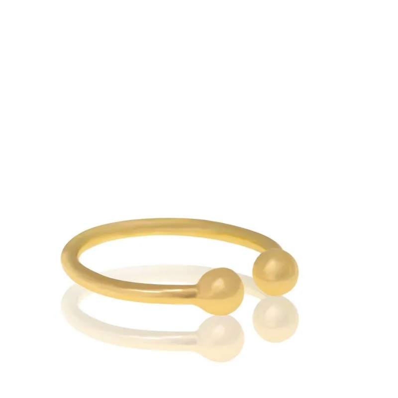 Open Halo Ring with Coating