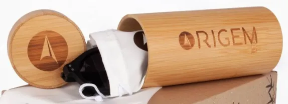 Origem Bamboo Sunglasses - Madidi Grey