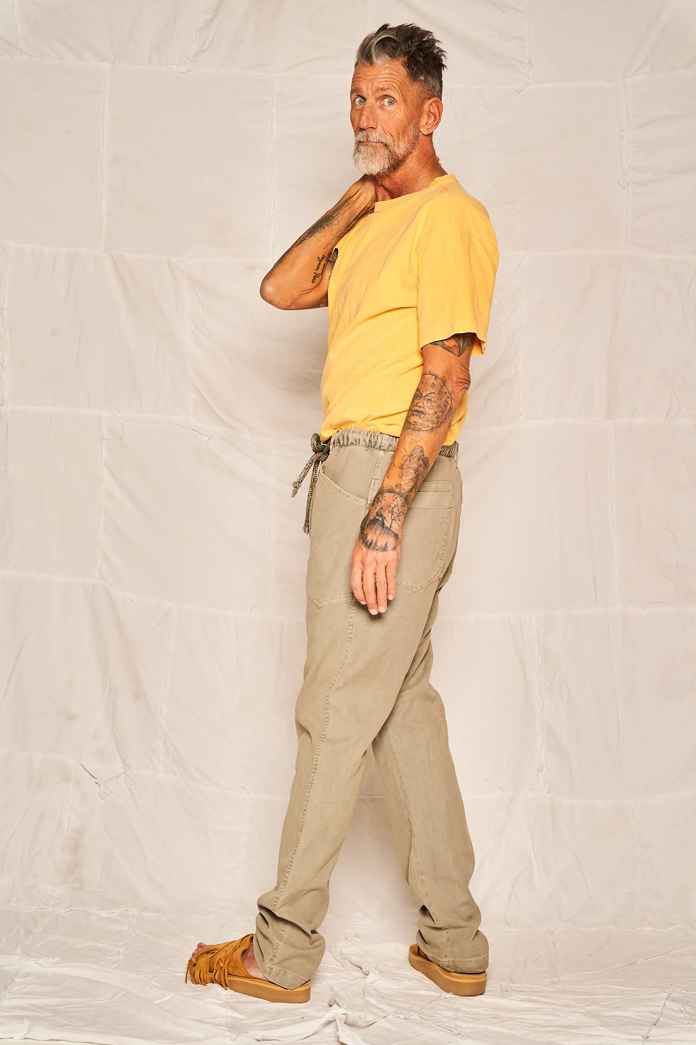 P38 Cotton/Linen Sage