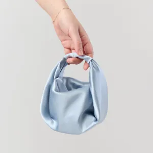Parachute Bag - Bluebell Silk Satin