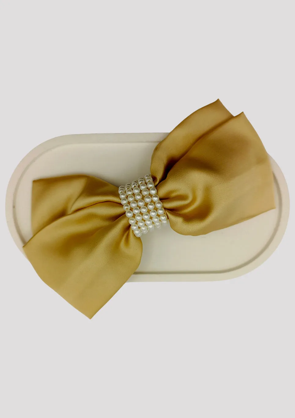 Pearl Bow Clip