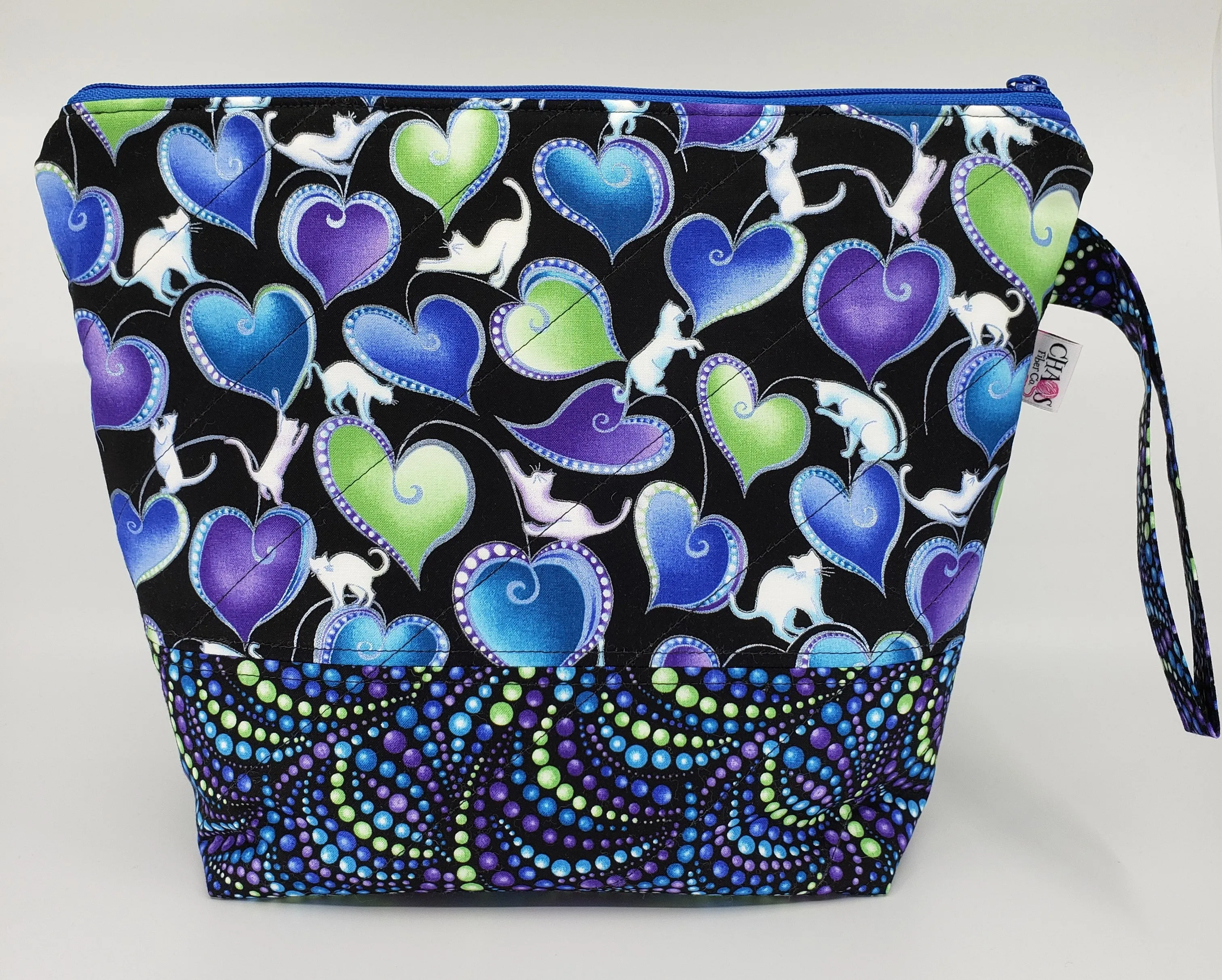 Pearly Cats - Project Bag - Medium