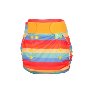 PeeNut Wrap Rainbow Stripe size 2