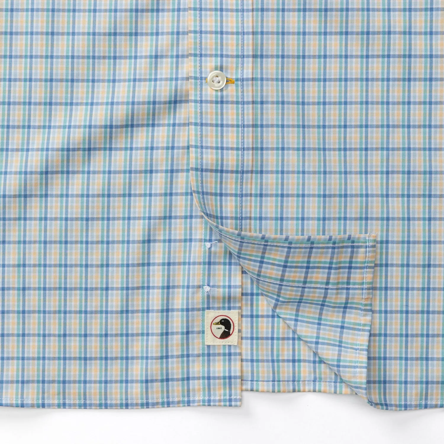 Performance Poplin Sport Shirt - Bradley Plaid