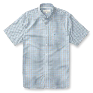 Performance Poplin Sport Shirt - Driggs Plaid