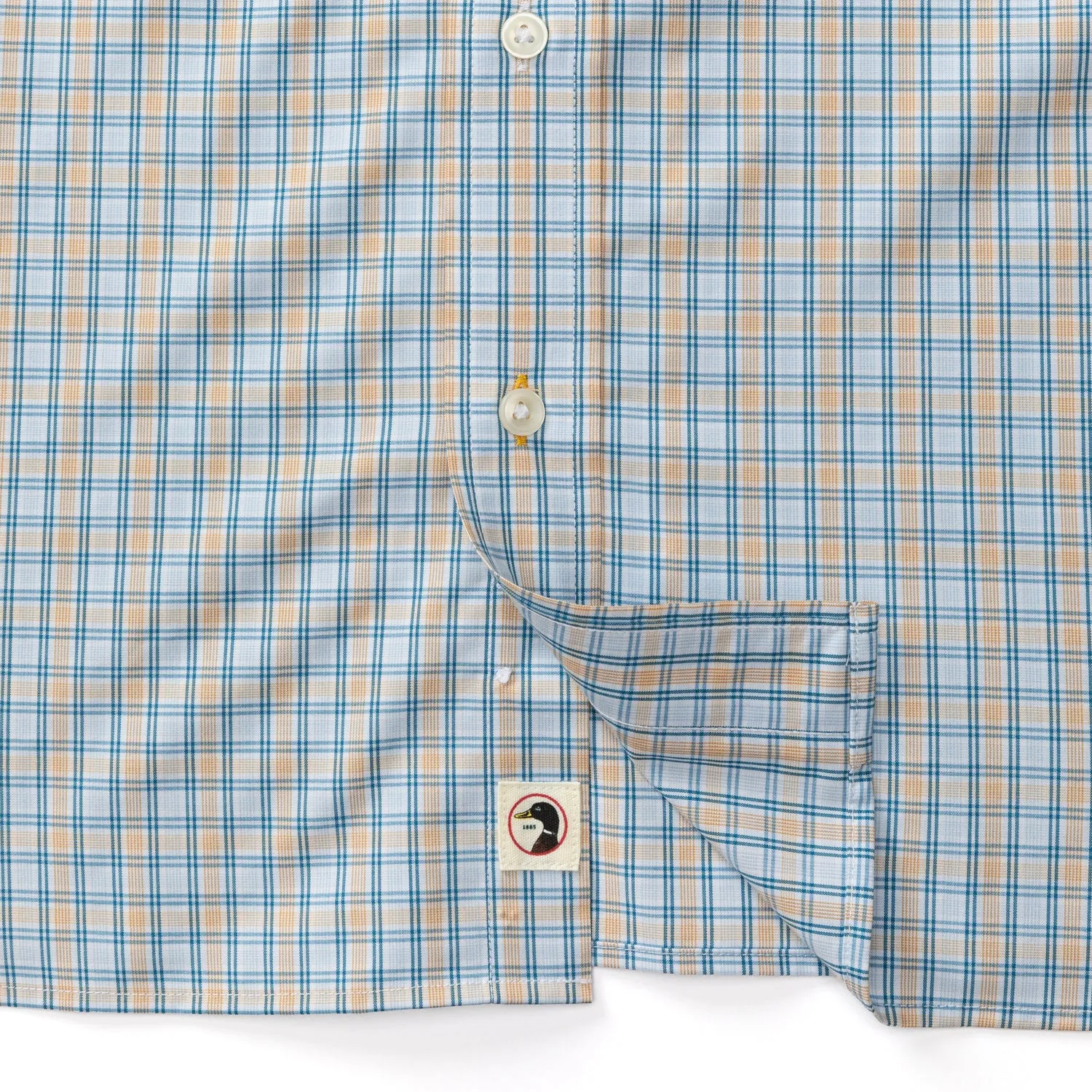 Performance Poplin Sport Shirt - Driggs Plaid
