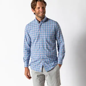 Performance Poplin Sport Shirt - Marcus Plaid