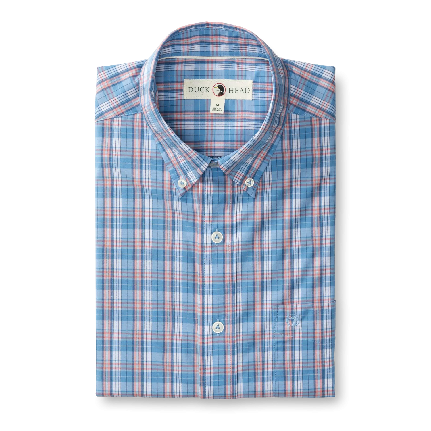 Performance Poplin Sport Shirt - Marcus Plaid