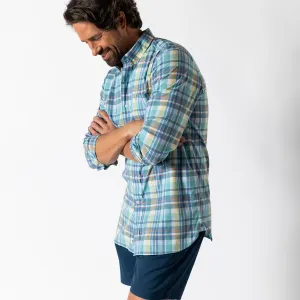 Performance Poplin Sport Shirt - Page Plaid