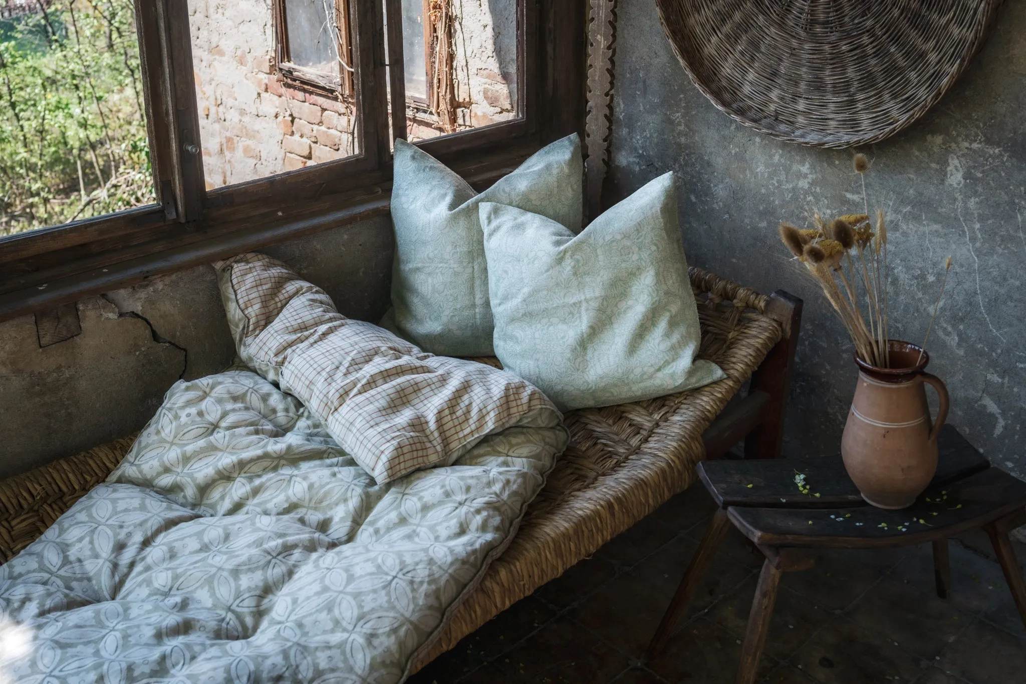 Pillow: Handwoven Linen - P422