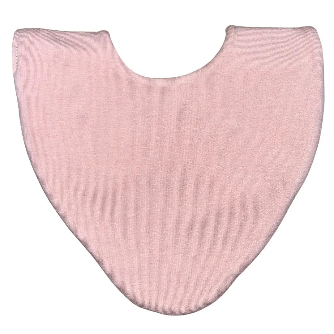 Pink Swirls Bundle of 3 Waterproof Dribble Bibs