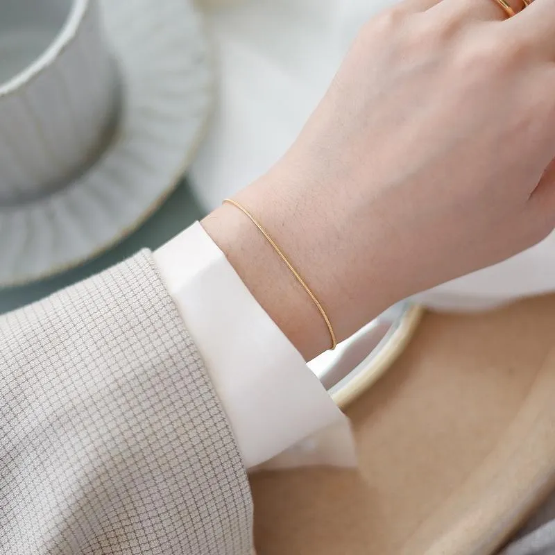 Plain Chain Bracelet