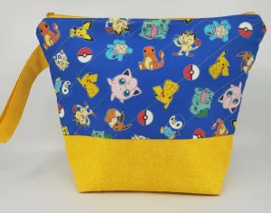 Pokemon - Blue - Project Bag - Medium