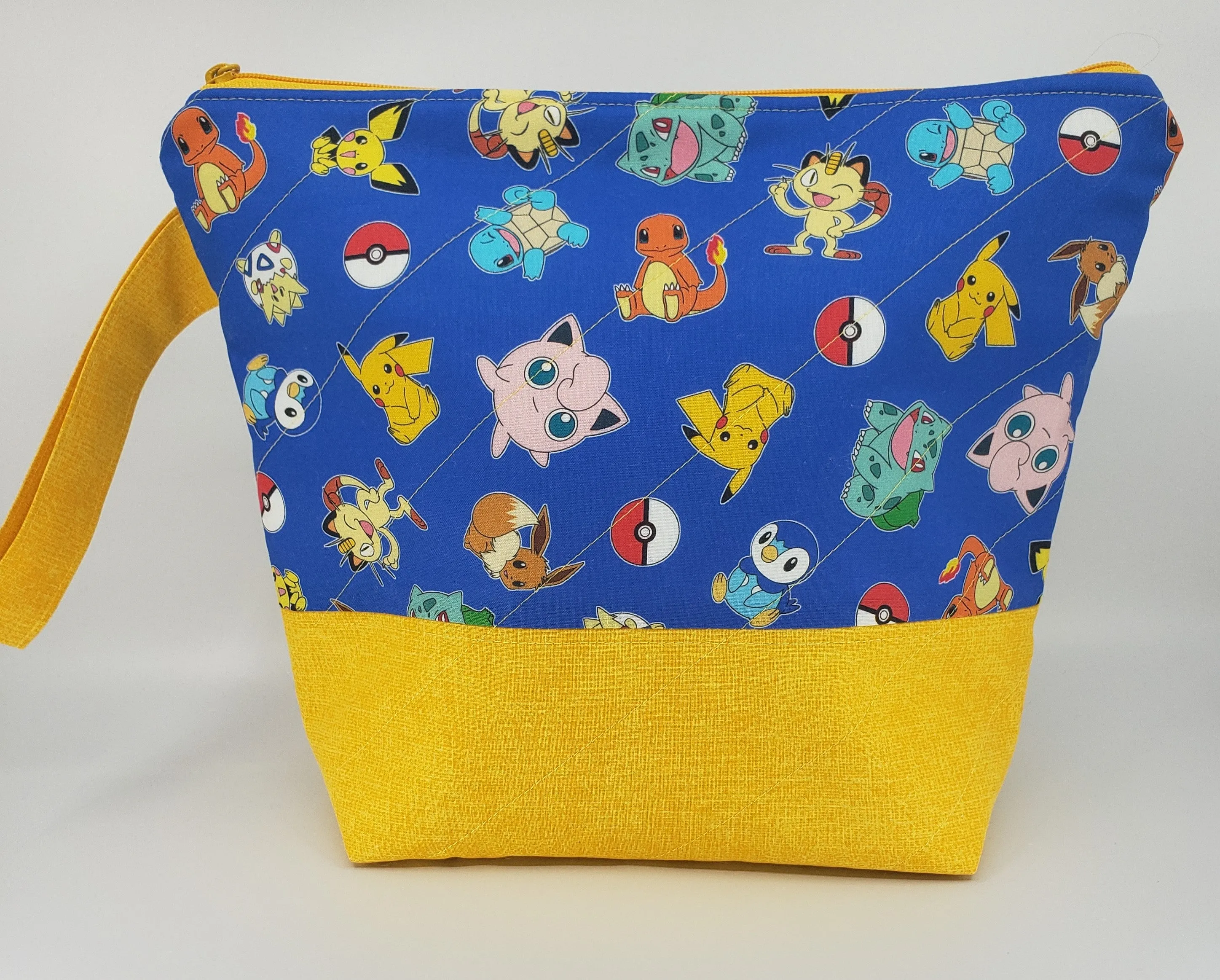 Pokemon - Blue - Project Bag - Medium