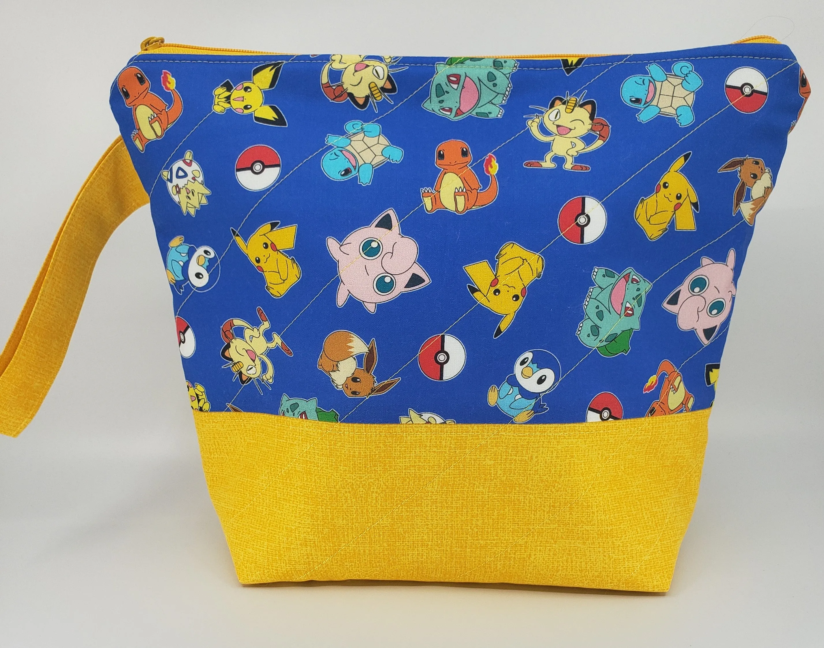 Pokemon - Blue - Project Bag - Medium