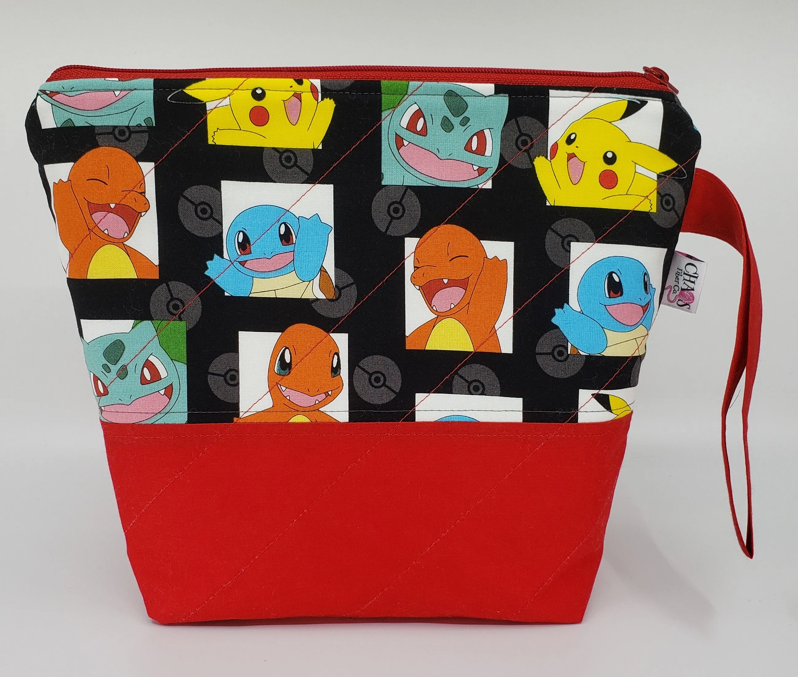 Pokemon - Red - Project Bag - Small