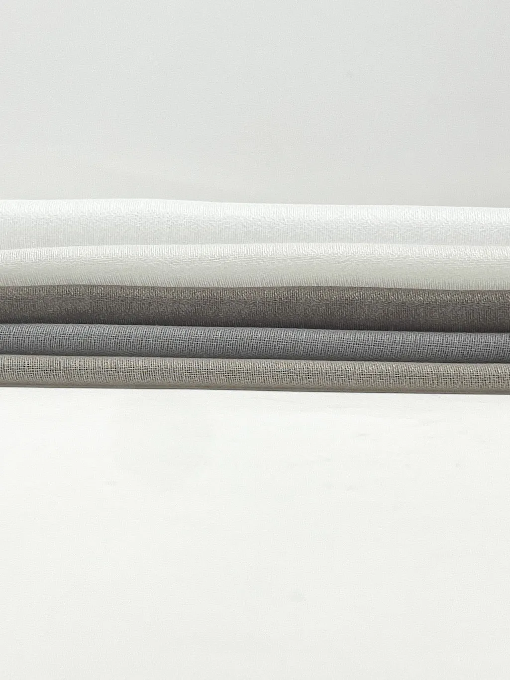 Poly Sheer Faux Linen Fabric By The Yard/CL1122