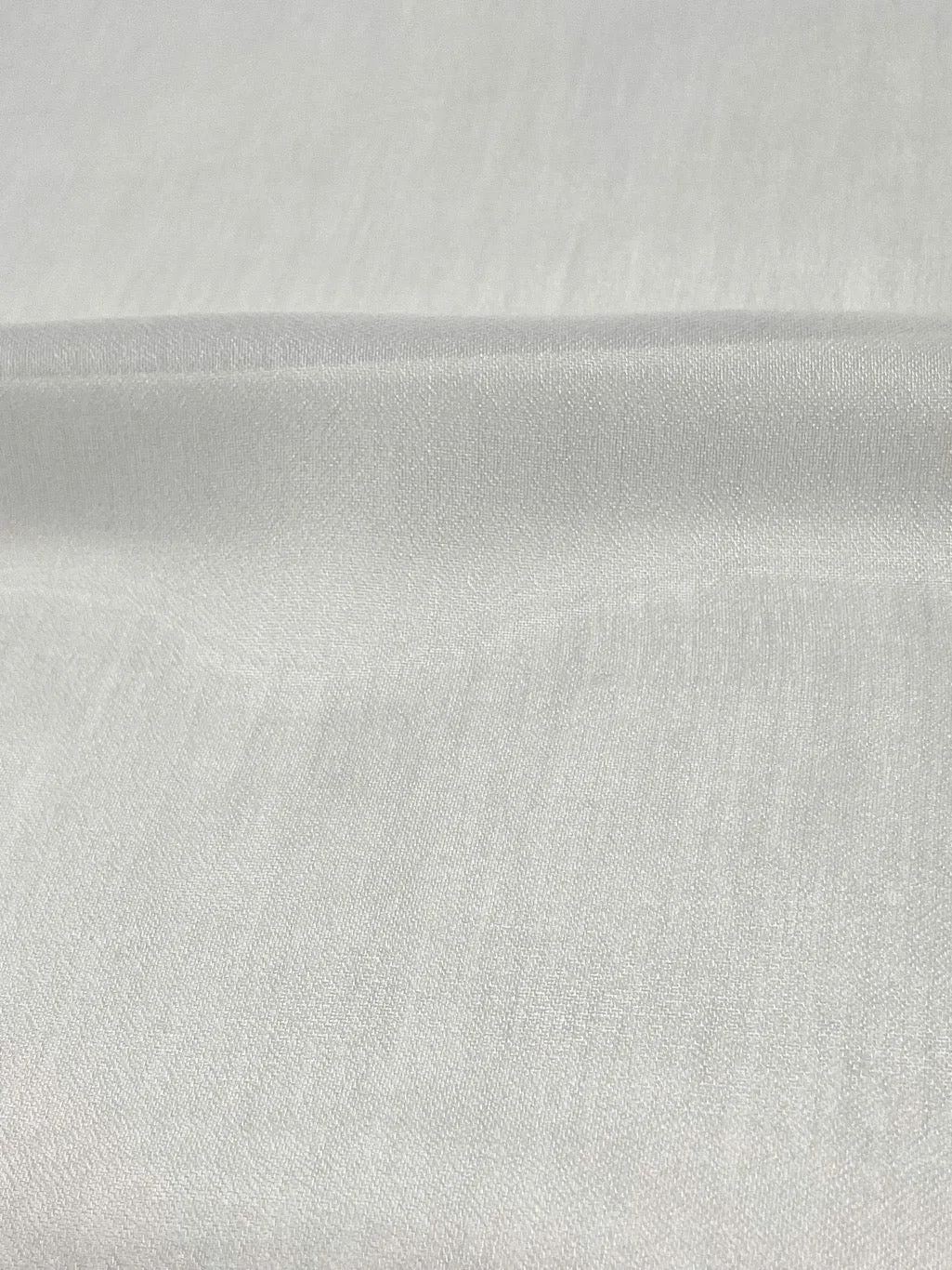 Poly Sheer Faux Linen Fabric By The Yard/CL1122