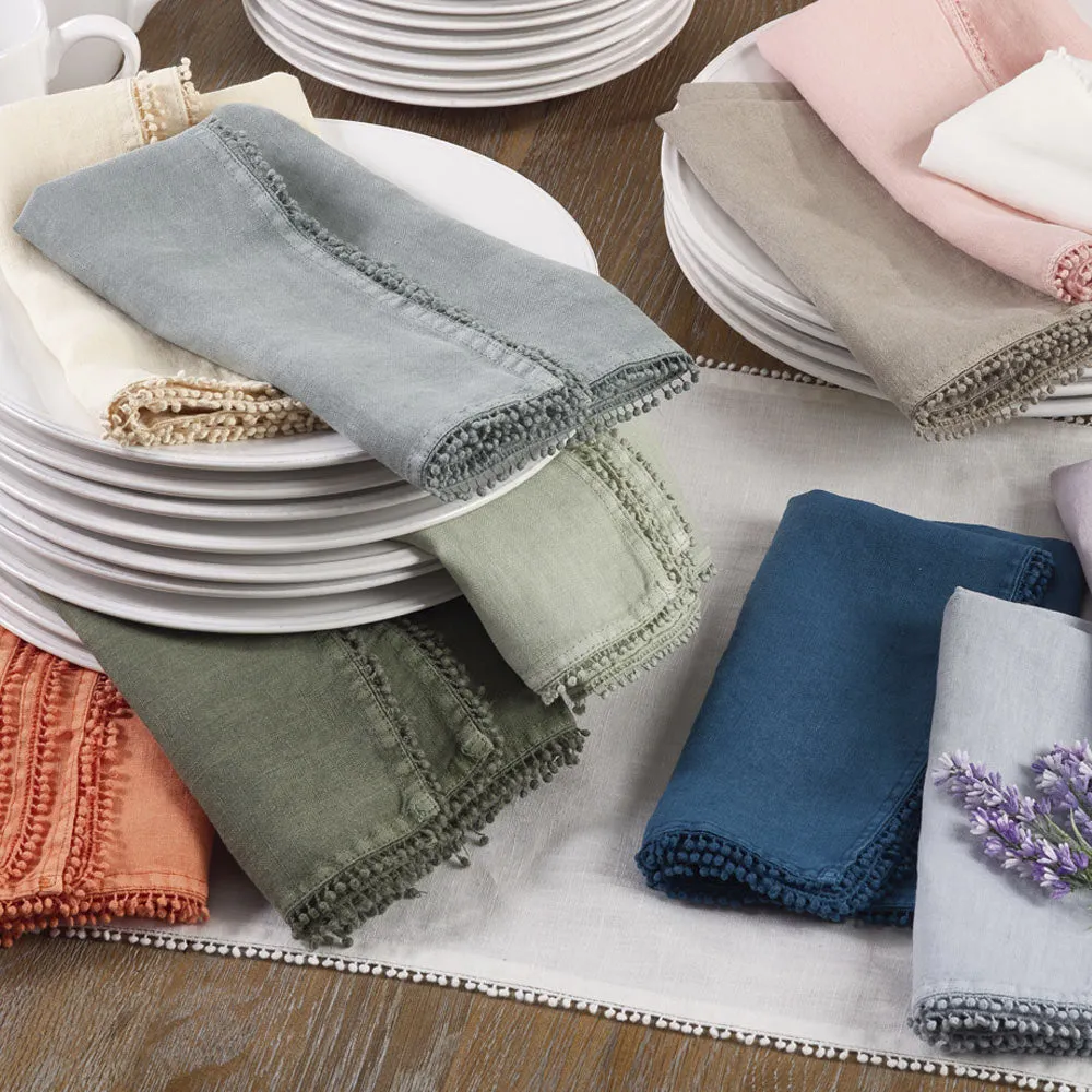 Pompom Design Napkin